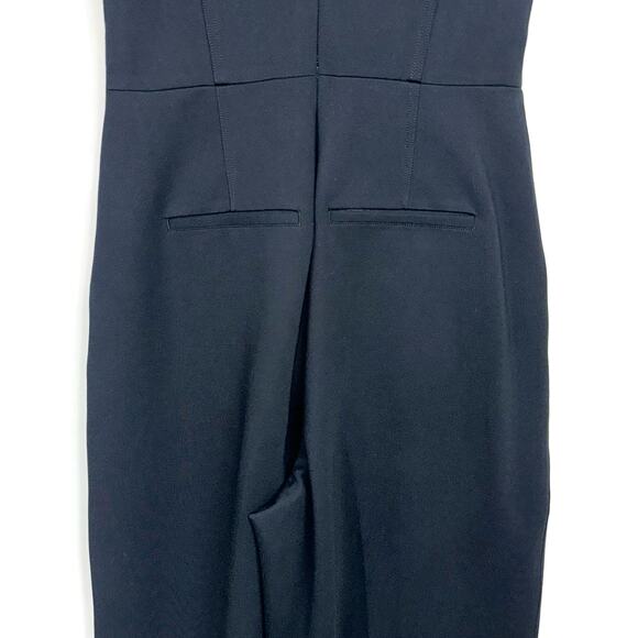NWT Spanx Black Ponte Corset Perfect Collection Jumpsuit Size M Tall - Picture 15 of 16